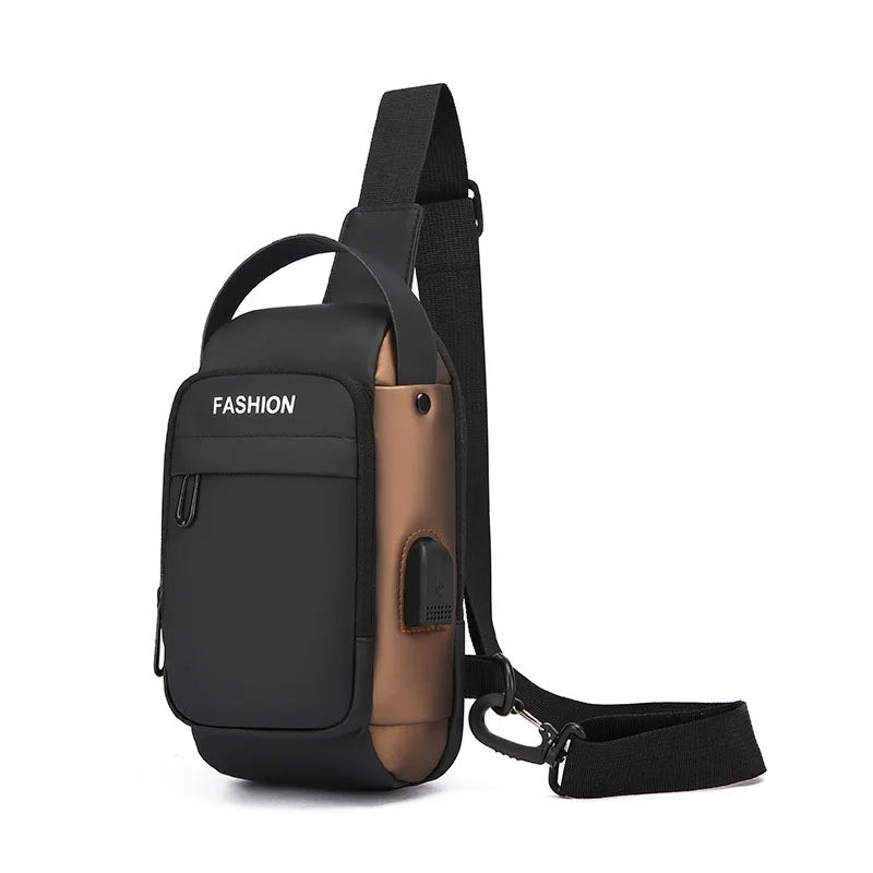 Mochila Anti-Furto com Senha USB Slim Bag